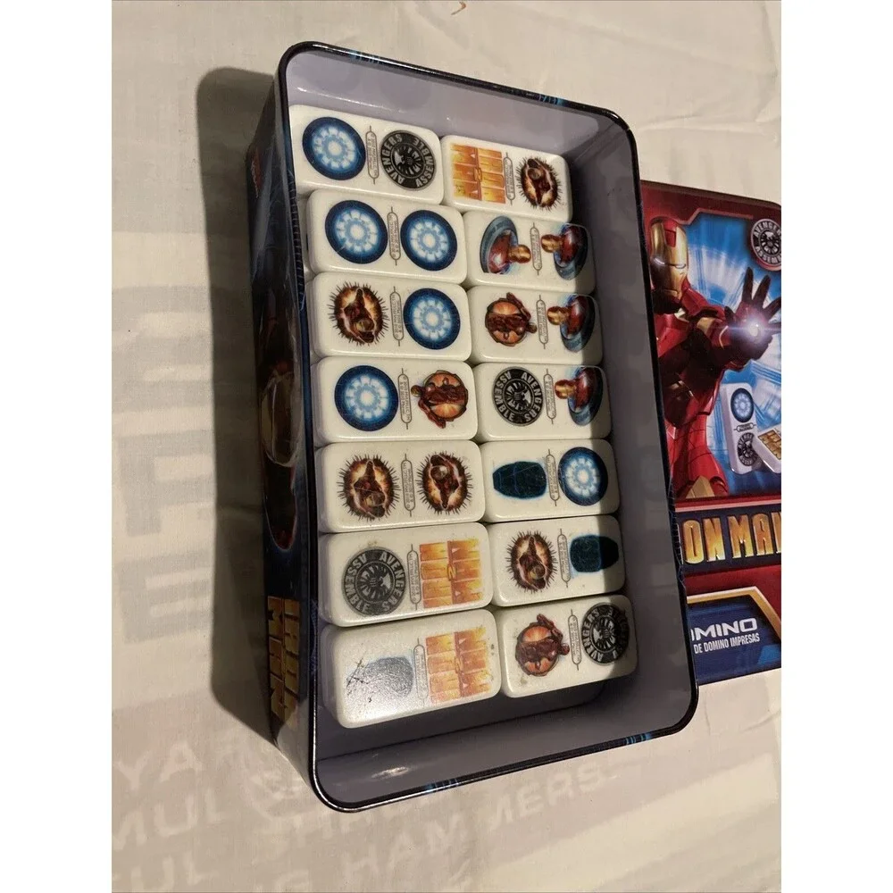 Marvel Iron Man 2 Battle Dominos (2009) in Tin Age 3+